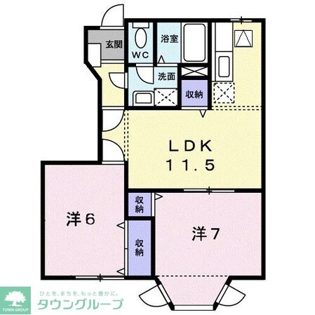 モンラルジュ8番館の物件間取画像